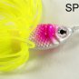 [SPU 05]3/8 oz 10.6 grams Elite Neon Yellow Orange Pink Spinnerbait Fishing Lure