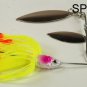 [SPU 05]3/8 oz 10.6 grams Elite Neon Yellow Orange Pink Spinnerbait Fishing Lure