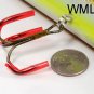 [WML 88]8"" 20cm Holographic Dirty Bass Musky Fishing Stickbait for Northern Muskie Pike