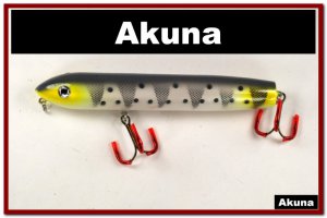 [WML 96]8"" 20cm White Bass Musky Fishing Stickbait for Northern Muskie Pike