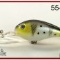 [BP 6PK 3FLA55A and 3FLA55B]6 Medium Diver 4.3"" Bass Pike Fishing Lure Bait Tackle
