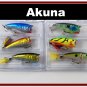 [BP 6PK 3FLA48A and 3FLA48D]6 Holographic 2.4""  Bass Topwater Fishing Lure Popper D