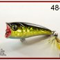 [BP 8PK 5FLA48 and 3FLA48D]8 2.4""  Holographic Bass Topwater Fishing Lure Tackle D