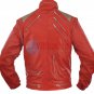 Michael Jackson Beat It Vintage Red Faux Leather Jacket