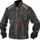 Michael Jackson Beat It Vintage Black Original Leather Jacket