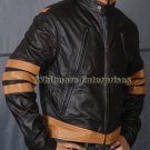 X-Men xmen XO Wolverine Logans Stylish Original Leather Jacket - All Sizes