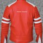 Tyler Durden Brad Pitt Fight Club Red Original Leather Jacket - All Sizes