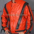 Michael Jackson THRILLER Red Stylish Original Leather Jacket - All Sizes