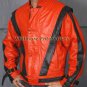 Michael Jackson THRILLER Red Stylish Original Leather Jacket - All Sizes