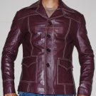 Tyler Durden Brad Pitt Fight Club Brown Stylish Faux Leather Coat -  All Sizes