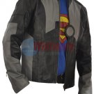 Tony Stark Iron Man 2 Black And Grey Stylish Original Leather Jacket
