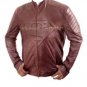 Superman Smallville Stylish Brown Original Leather Embossed Jacket