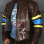X-Men 3 Wolverine Logans Leather Jacket - All Sizes