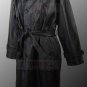 Matrix Trilogy Movie Neo Reeves Black Long Trench Original Cow Hide Leather Coat