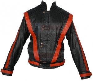 Michael Jackson THRILLER Black Stylish Replica Faux Leather Jacket - All Sizes