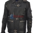 Michael Jackson The Bad Black Cow Hide Leather Jacket