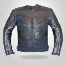 Men Motorcycle MotorBike Biker Stylish Leather Jacket - All Sizes