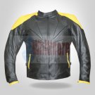 Men Motorcycle MotorBike Biker Stylish Leather Jacket - All Sizes