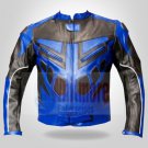 Men Motorcycle MotorBike Biker Stylish Leather Jacket - All Sizes