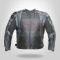 Men Motorcycle MotorBike Biker Stylish Leather Jacket - All Sizes