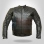 Men Motorcycle MotorBike Biker Stylish Leather Jacket - All Sizes