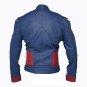 Men Evans Captain America Avengers Faux Leather Jacket