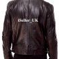 Bomber Rider Slim Fit Casual Stylish Black / Brown Real Leather Jacket