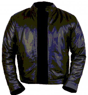 Bomber Rider Slim Fit Casual Stylish Black Leather Jacket