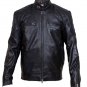 David Beckham Black CowHide Leather Jacket