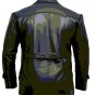 Dr Who German Kreigsmarine Cowhide Leather Coat Jacket - Size XSmall (40 inches Jacket Chest)