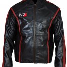 Mass Effect 3 N7 Commander Shepard Gaming Leather Jacket
