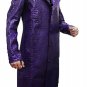 Suicide Squad Jared Leto Joker Crocodile Faux Leather Jacket Coat