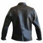 TOP GUN BLACK Ladies Jet Fighter Bomber Navy Air Force Pilot Real Leather Jacket