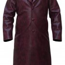 Suicide Squad Jared Leto Joker Crocodile Faux Leather Jacket Coat