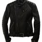 David Beckham Black CowHide Leather Jacket