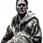 Knights Of The Roundtable King Arthur Charlie Hunnam Brown Leather Fur Coat 2017