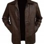 Supernatural TV Series Dean Winchester Brown Distressed Long Leather Coat