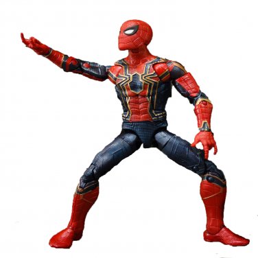 Spiderman Armor Avengers Infinity War Leather Jacket