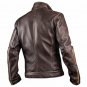 Cafe Racer Brown Leather Jacket