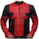 Deadpool Ryan Reynolds Leather Jacket - Size Medium (44 Inches Jacket Chest)