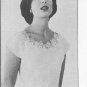 Vintage Crochet Blouse Pattern