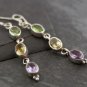 Multi Gems Earrings
