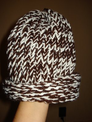 Chocolate Swirl Beanie