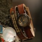 bracelat type  watch VINTAGE T-LADY-NAME made to order for gift