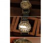 Fine handmade bracelat  watch FLYBACK-OCT made to order for gift
