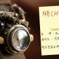 Marrianne handcraft watch studio steampunk unique design watch MECH2 by revolt70