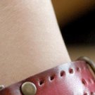 vintage steampunk handmade wrist watch "GEOTRONIC 3"