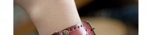 vintage steampunk handmade wrist watch "GEOTRONIC 3"