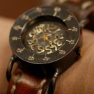 vintage fashion wrist watch   " GOTHAM H " handmade