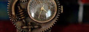 SteamPunk  handmade wrist watches "DEAD LAND 3"